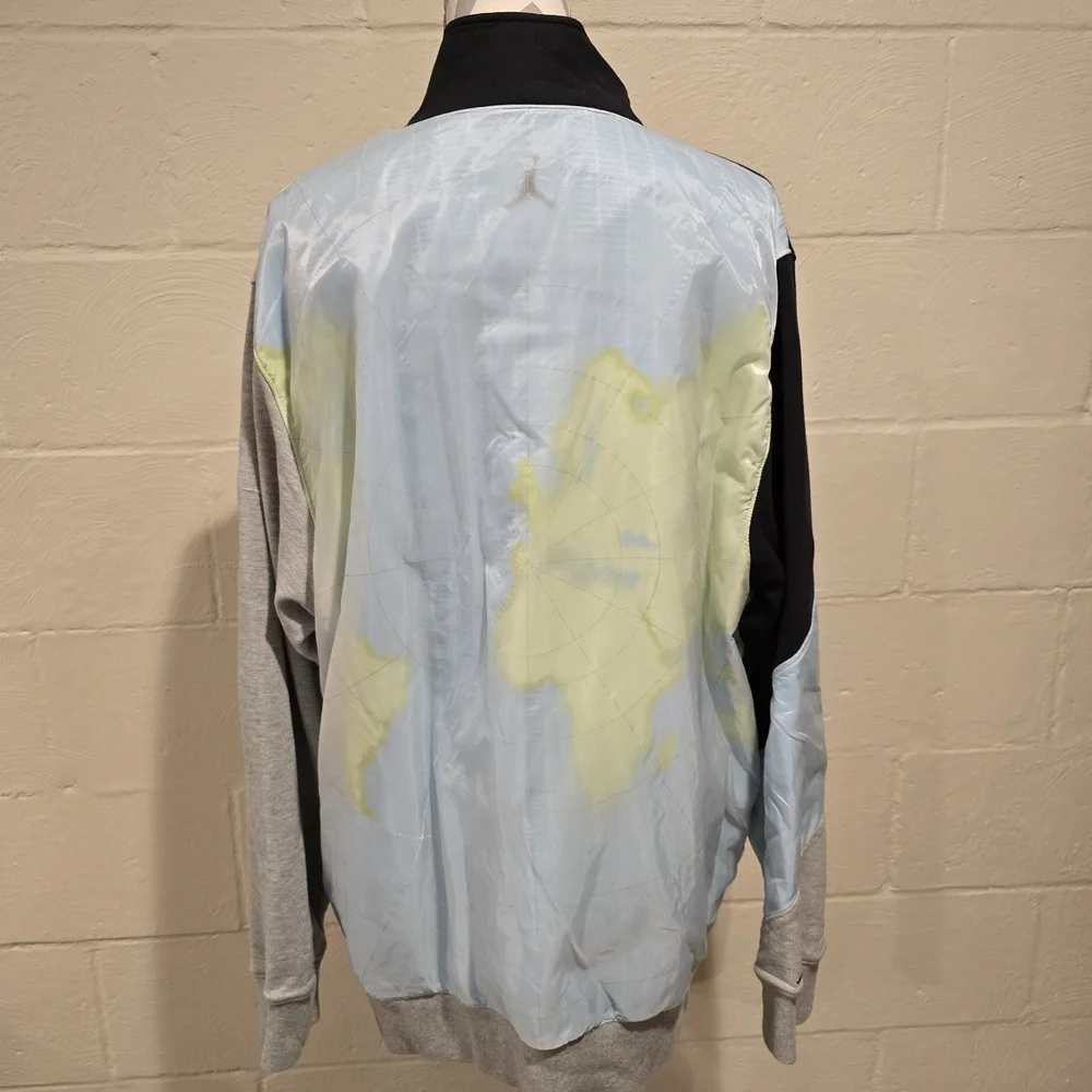 NIKE AIR JORDAN JUMP MAN JACKET MENS XXL TRACK WORLD COLORBLOCK RETRO 90's.